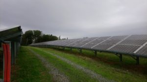 champs photovoltaïque de Bonnat.